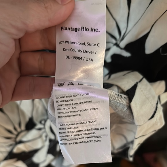 FARM Rio Black and White sleeveless top XS - Picture 4 of 7